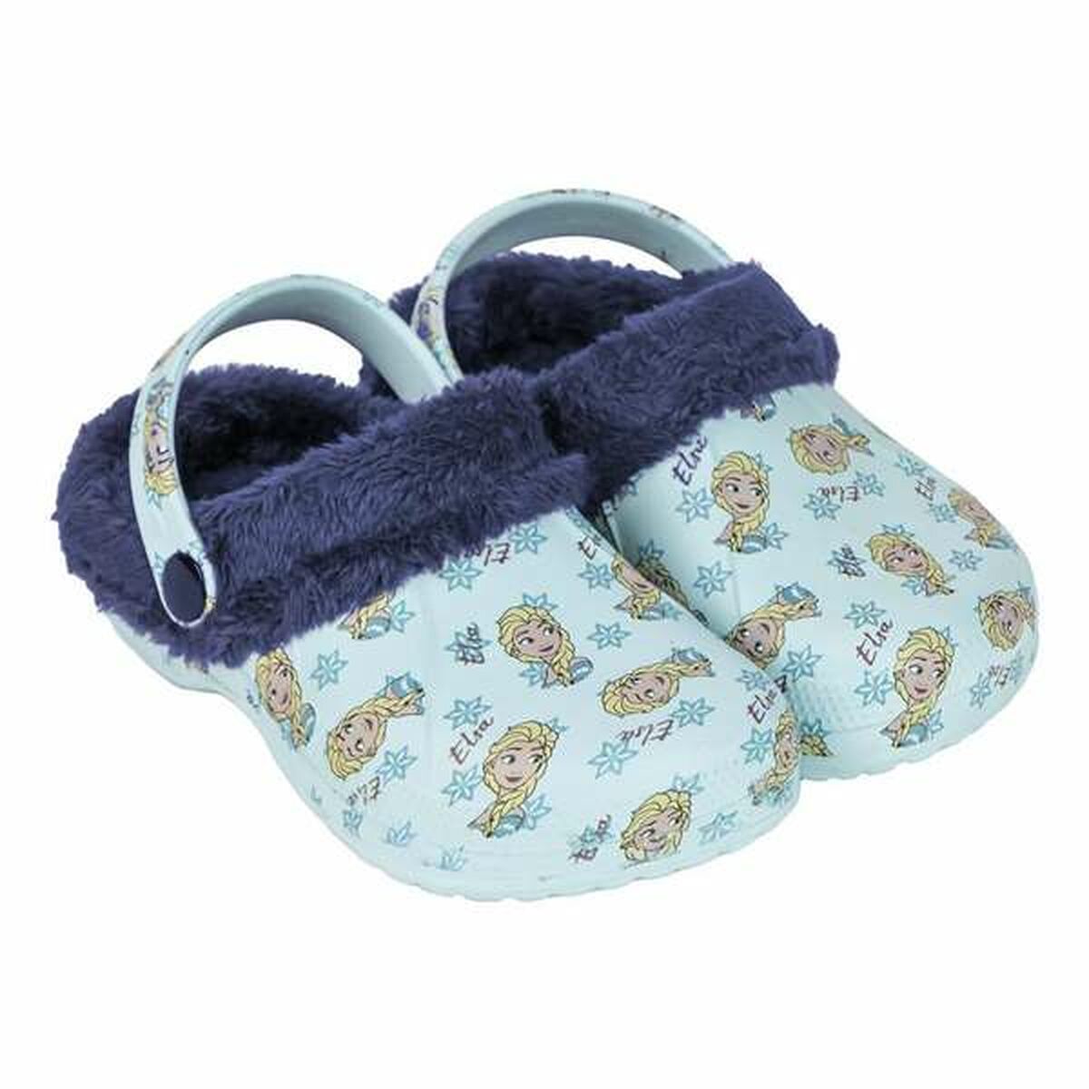 House Slippers Frozen Light Blue 32-33