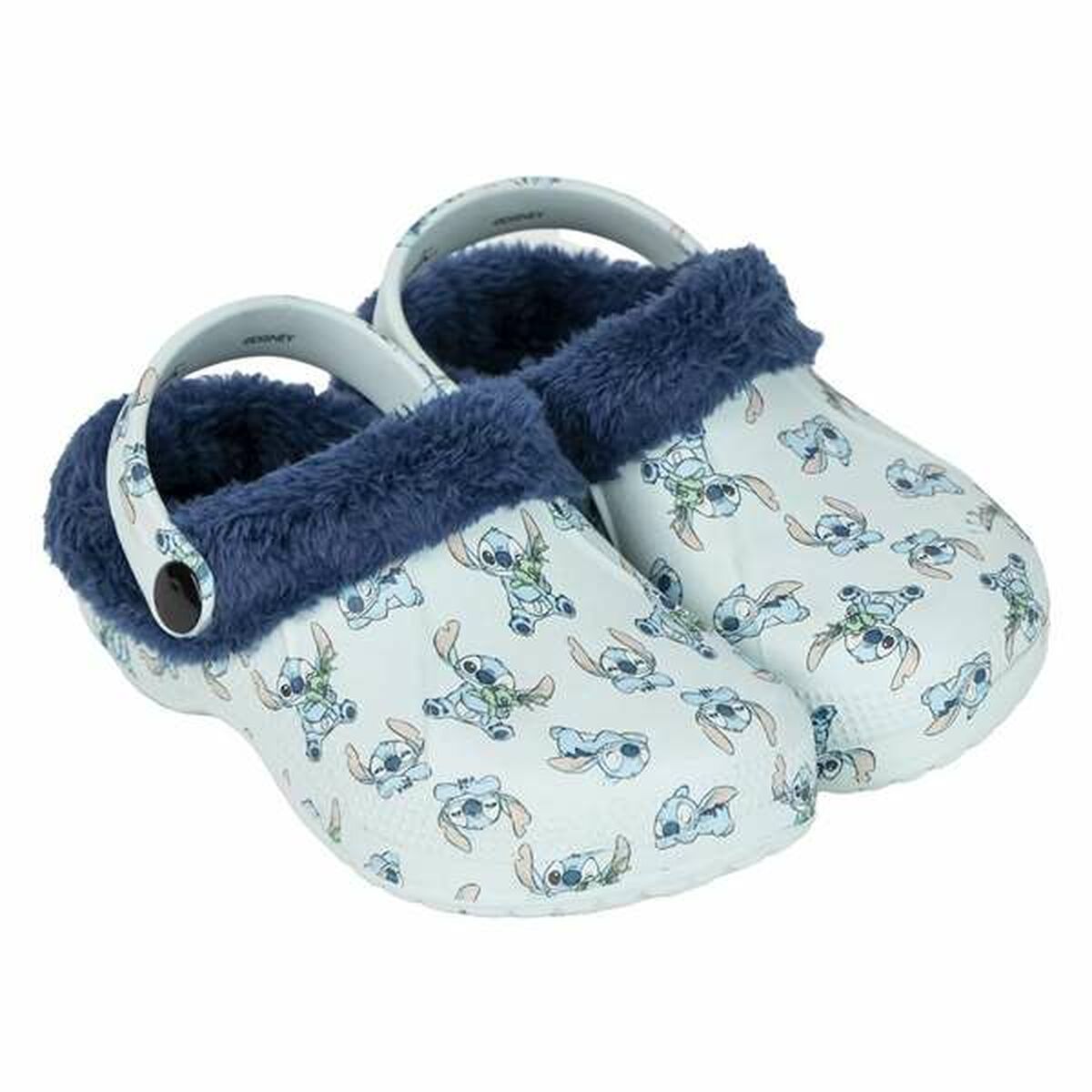 House Slippers Stitch Light Blue 26-27