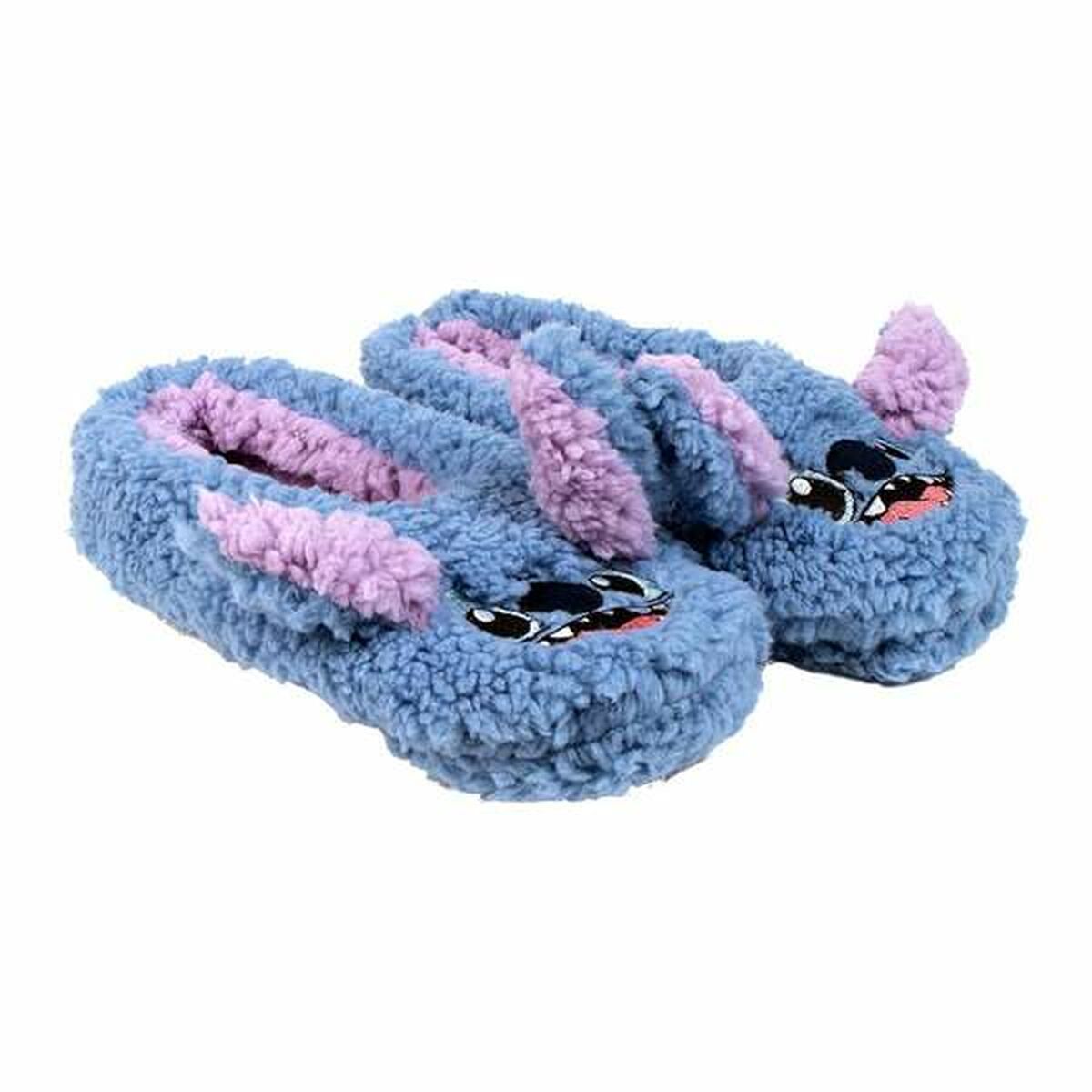 House Slippers Stitch Blue 40-41
